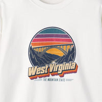 West Virginia Retro Sunset Sweatshirt