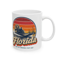 Florida Everglades Airboat Mug