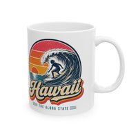 Hawaii Big Wave Surfing Mug