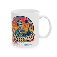 Hawaii Hula Dancer Mug
