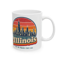 Illinois Chicago Skyline Mug
