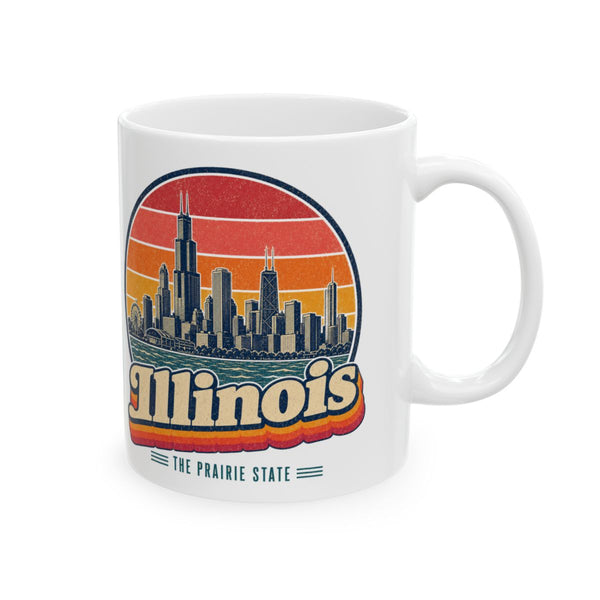 Illinois Chicago Skyline Mug