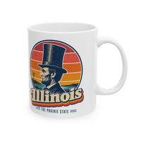 Illinois Lincoln Stovepipe Hat Mug