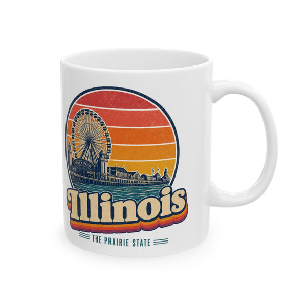 Illinois Navy Pier Ferris Wheel Mug