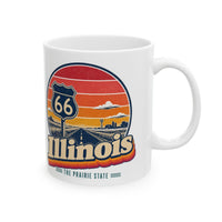 Illinois Route 66 Start Sign Mug