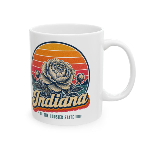 Indiana Peony Mug