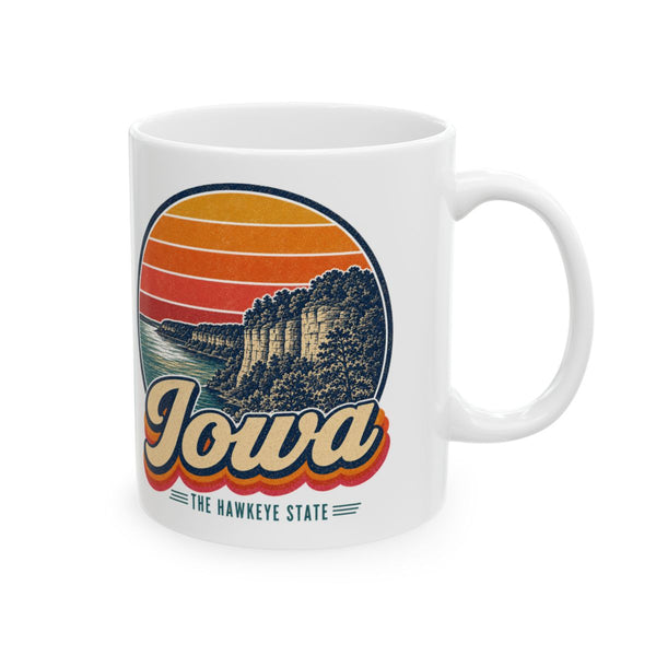 Iowa Mississippi River Bluffs Mug