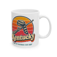 Kentucky Frontier Rifle And Coonskin Cap Mug