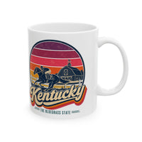 Kentucky Retro Sunset Mug