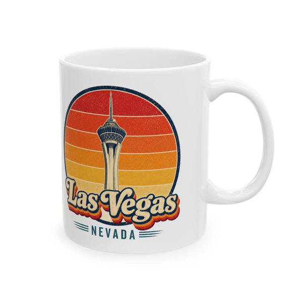 Las Vegas Retro Sunset Mug
