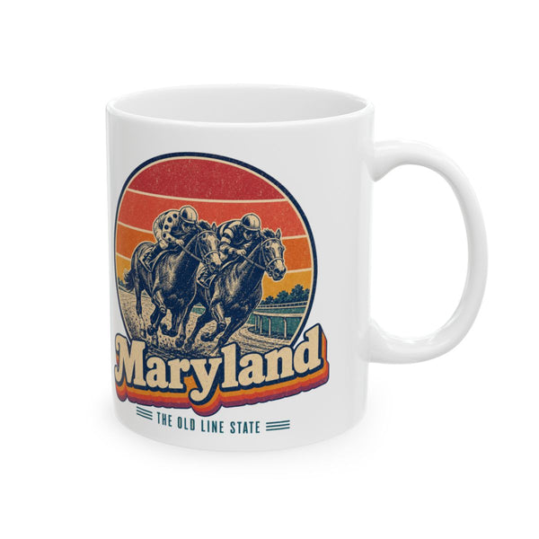 Maryland Thoroughbred Horse Race Mug