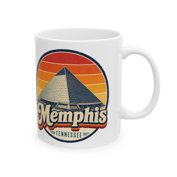 Memphis Retro Sunset Mug