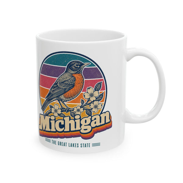 Michigan American Robin Mug