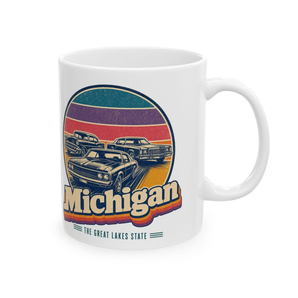 Michigan Classic Detroit Cars Mug