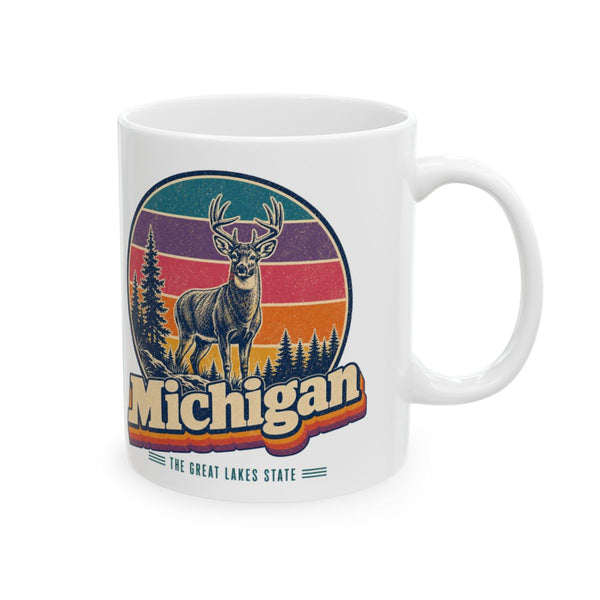 Michigan White Tailed Deer Mug