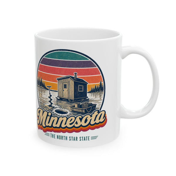 Minnesota Ice Fishing House Mug