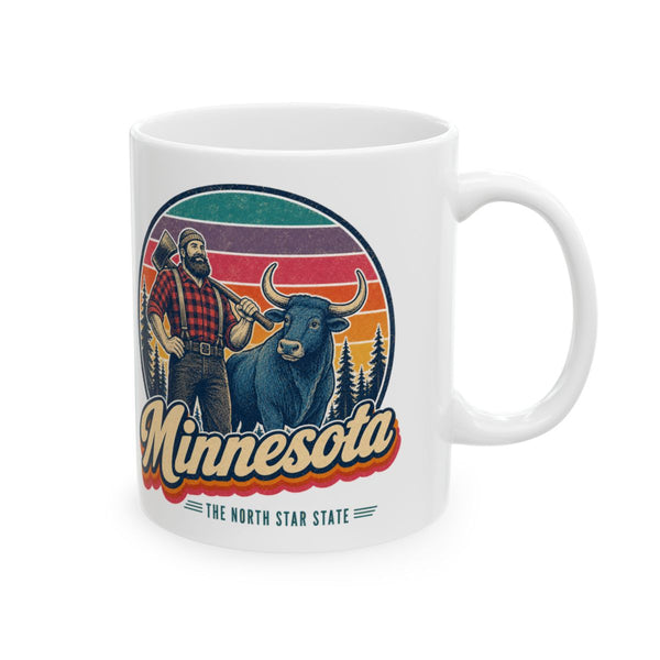 Minnesota Paul Bunyan And Babe Mug