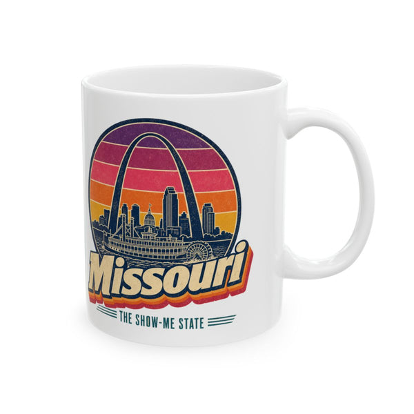 Missouri Retro Sunset Mug