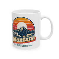 Montana Retro Sunset Mug