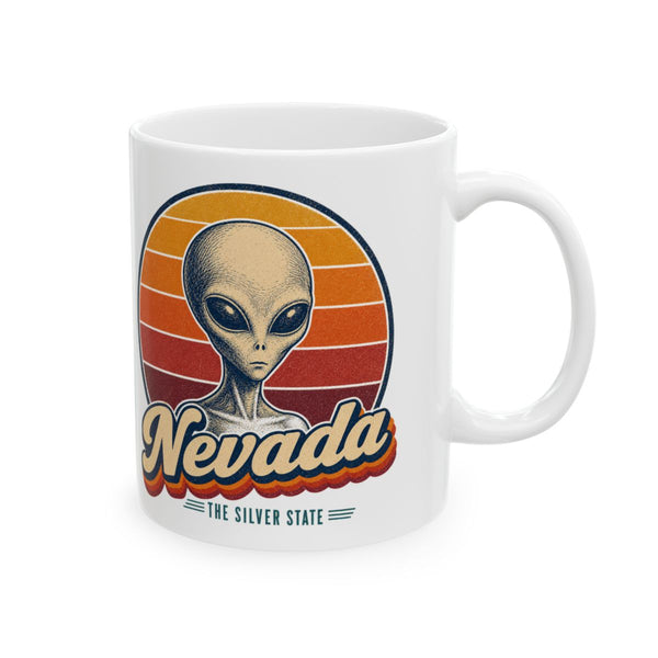 Nevada Area 51 Alien Mug