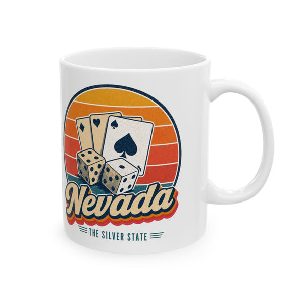 Nevada Dice And Playing Cards Mug