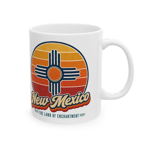 New Mexico Zia Sun Symbol Mug