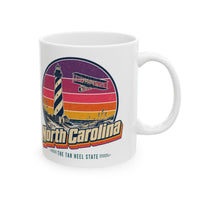 North Carolina Retro Sunset Mug