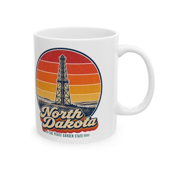 North Dakota Oil Derrick Mug