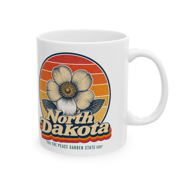 North Dakota Wild Prairie Rose Mug