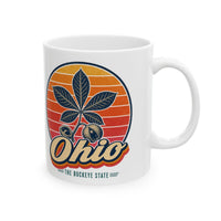 Ohio Buckeye Leaf And Nut Mug