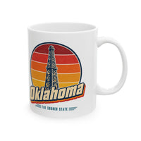 Oklahoma Oil Derrick Mug