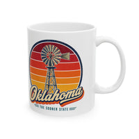 Oklahoma Prairie Windmill Mug