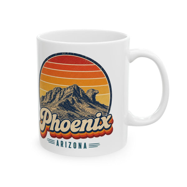 Phoenix Retro Sunset Mug