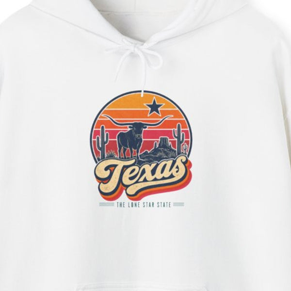 Texas retro hoodie