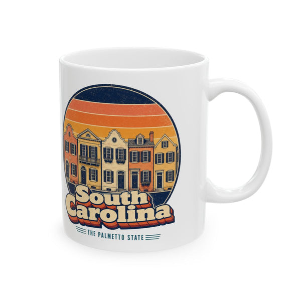 South Carolina Rainbow Row Charleston Mug