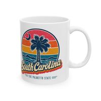 South Carolina Retro Sunset Mug