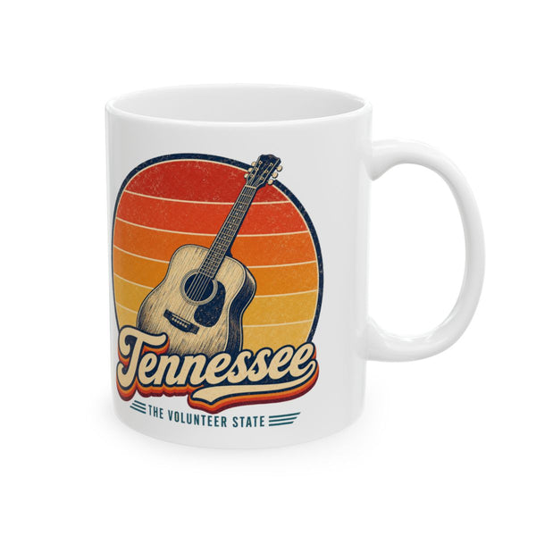 Tennessee Acoustic Guitar Nashville Mug
