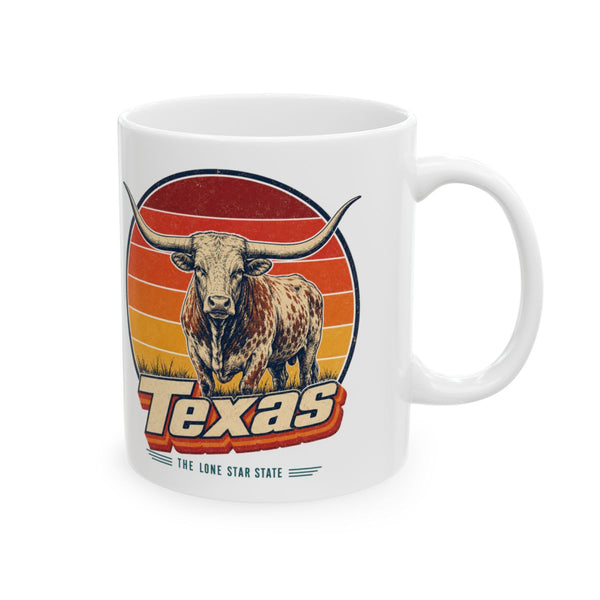 Texas Longhorn Steer Mug