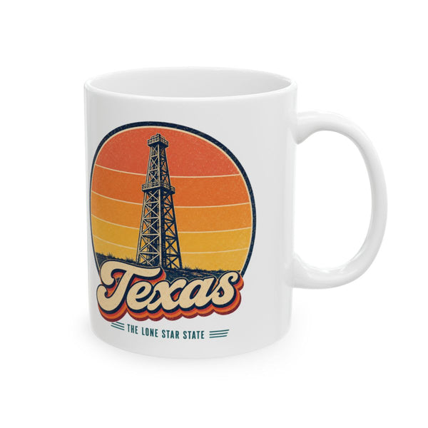 Texas Oil Derrick Mug