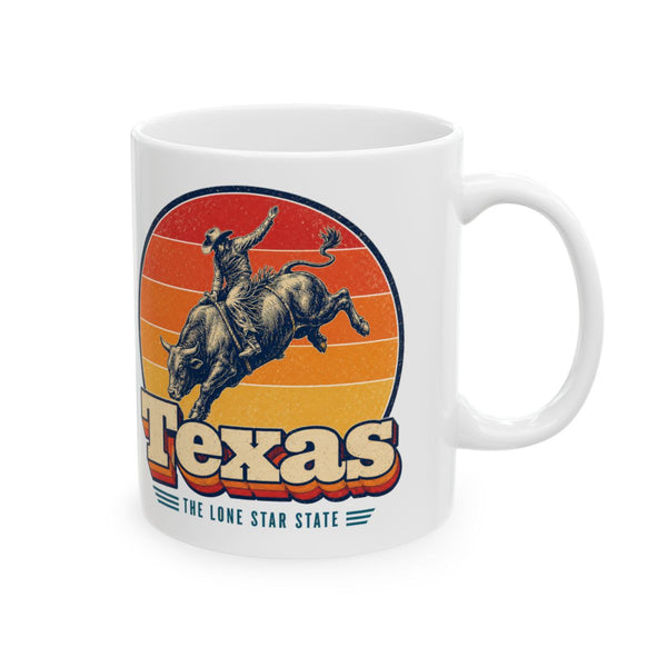 Texas Rodeo Bull Rider Mug