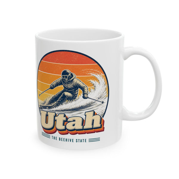 Utah Powder Skiing Mug