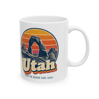 Utah Retro Sunset Mug