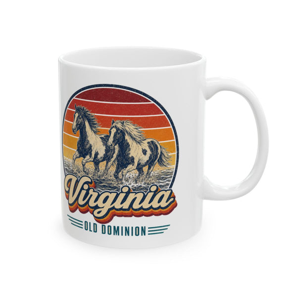 Virginia Chincoteague Ponies Mug