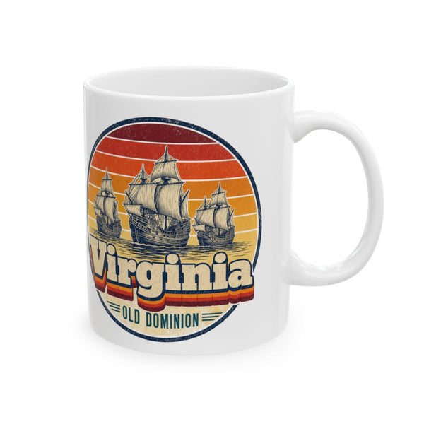 Virginia Jamestown Ships Mug