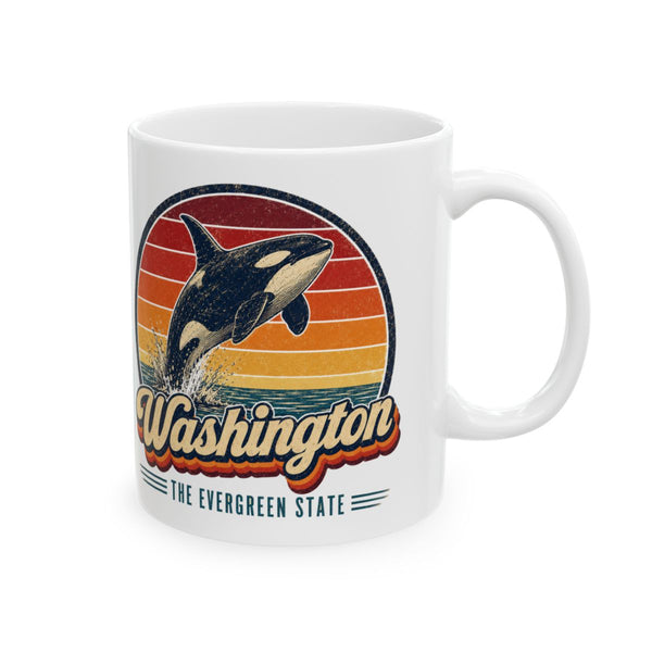 Washington Orca Whale Mug