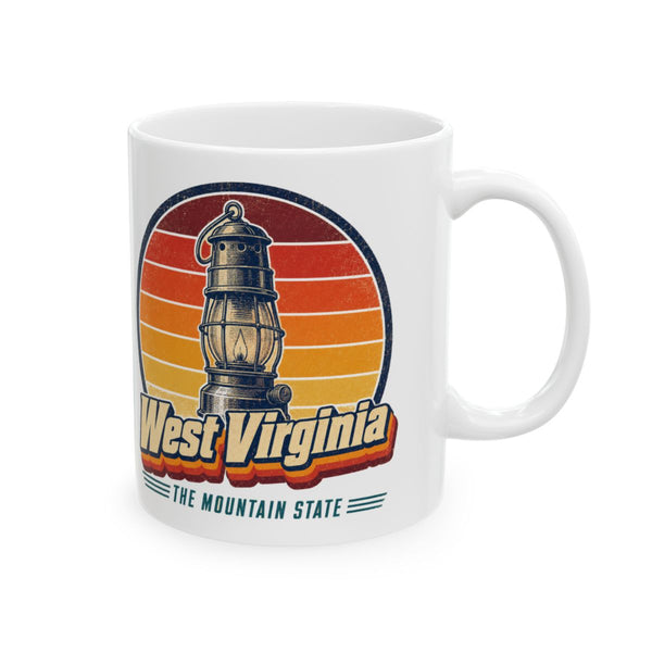 West Virginia Coal Miners Lantern Mug
