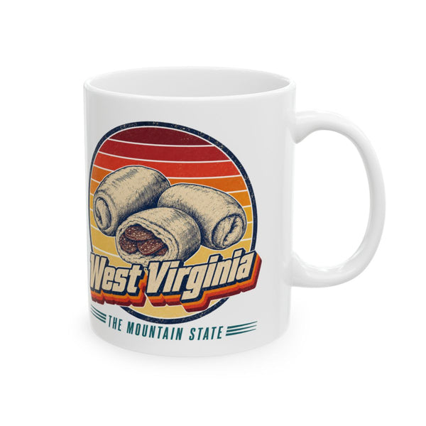 West Virginia Pepperoni Rolls Mug