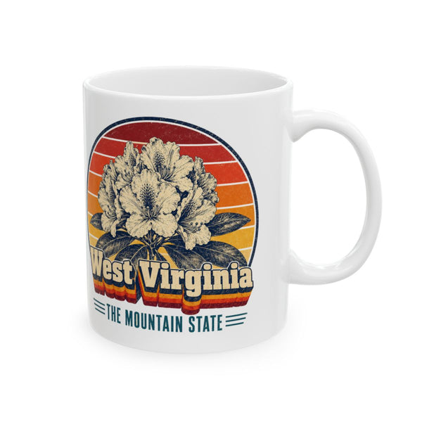 West Virginia Rhododendron Mug