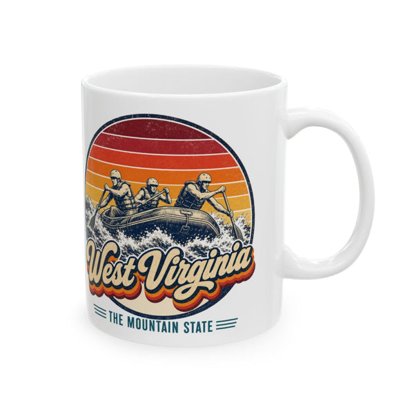 West Virginia Whitewater Rafting Mug