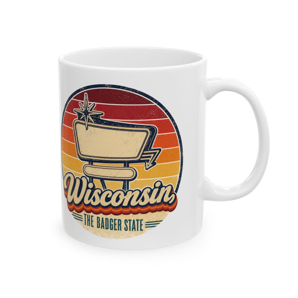 Wisconsin Supper Club Sign Mug